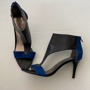 Black & Blue High Heels